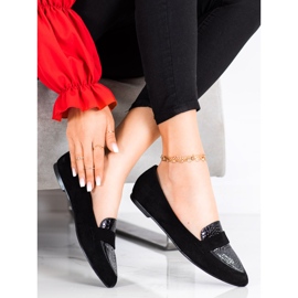 Goodin Mocasini negri în Spitz negru 1 Goodin Mocasini negri în Spitz negru 1