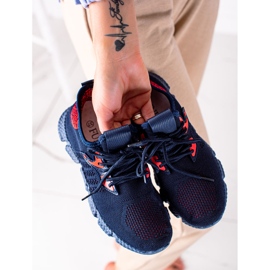 SHELOVET Pantofi sport ușori roșu albastru marin 1