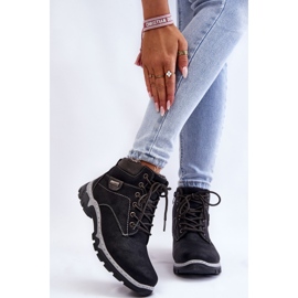 PA1 Cizme Trapper damă Warm Fermoar Negru Jake 1
