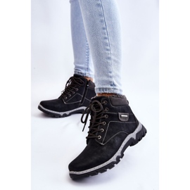 PA1 Cizme Trapper damă Warm Fermoar Negru Jake 2