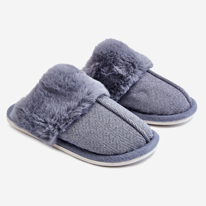 Papuci izolați pentru bărbați, bleumarin Marcus albastru 1