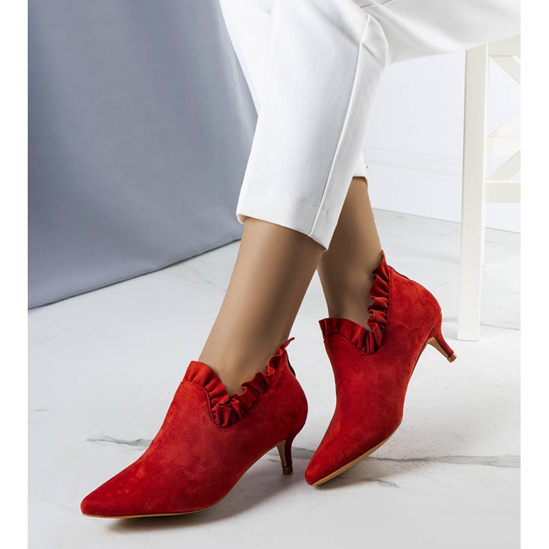 BM Pompe roșii cu căptușeală Gavri roșu 1