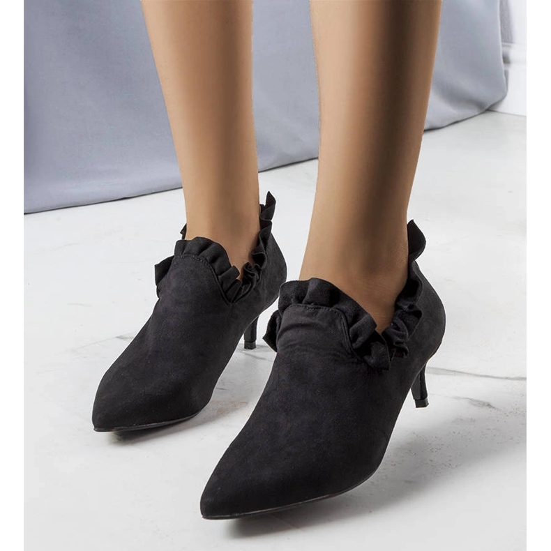 Pompe negre cu căptușeală Gavri negru 1