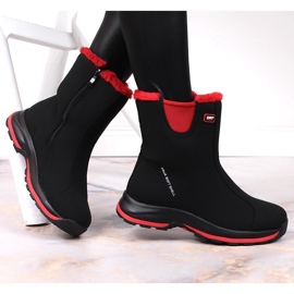 Cizme de zăpadă impermeabile DK Soft Shell negre negru 3