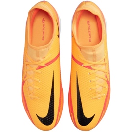 Pantofi de fotbal Nike Phantom GT2 Academy Df Ic M DC0800-808 negru portocale si rosii 1