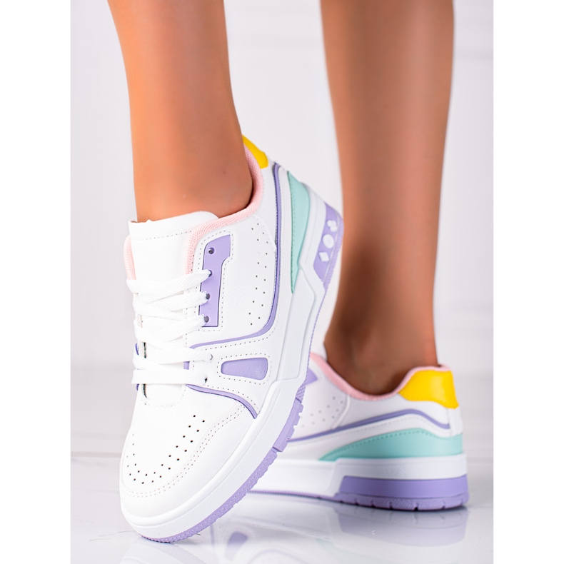 SHELOVET Pantofi sport la modă alb 1