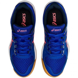 Asics Upcourt 4 W 1072A055 412 pantofi de volei albastru, roz albastru 1