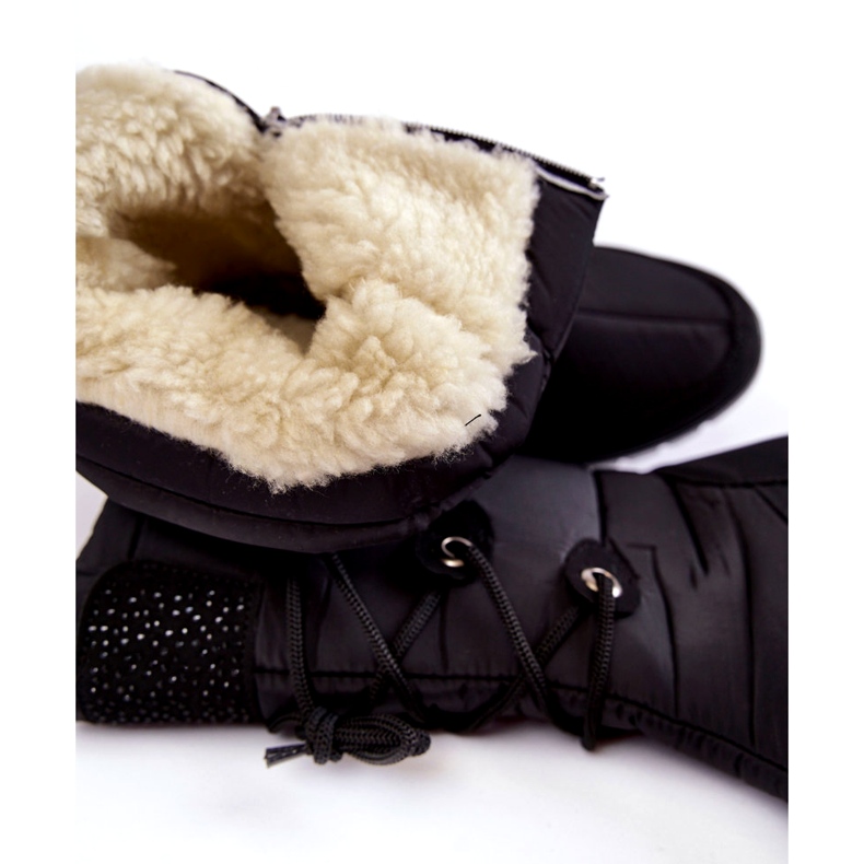 Cizme de zăpadă înalte și calde Progress PROGJ-20-07 Negru 3