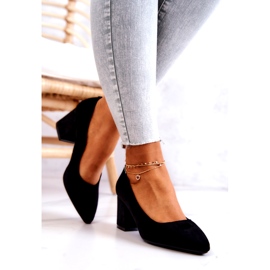 Pompe din piele intoarsa Sergio Leone PB411 Negru 4