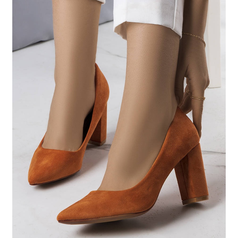 PA1 Pompe maro cu toc de la Achela 1