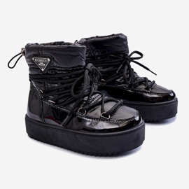 Cizme Izolatoare Copii Negre Colina negru 1