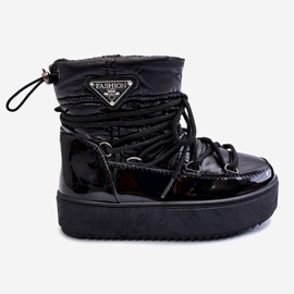 Cizme Izolatoare Copii Negre Colina negru 2