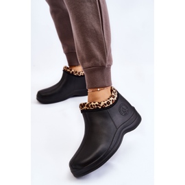 PM2 Cizme de ploaie cu slip-on de damă Warm Spots Negru Izera 2 PM2 Cizme de ploaie cu slip-on de damă Warm Spots Negru Izera 2