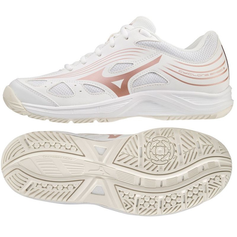 Pantofi de volei Mizuno Cyclone Speed ​​​​3 W V1GC218036 alb alb 1