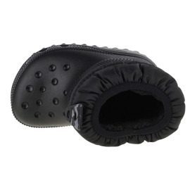 Pantofi Crocs Classic Neo Puff Boot pentru copii mici 207683-001 negru 2