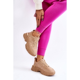 PG1 Pantofi sport clasici pe o platformă Bowie bej închis 2 PG1 Pantofi sport clasici pe o platformă Bowie bej închis 2