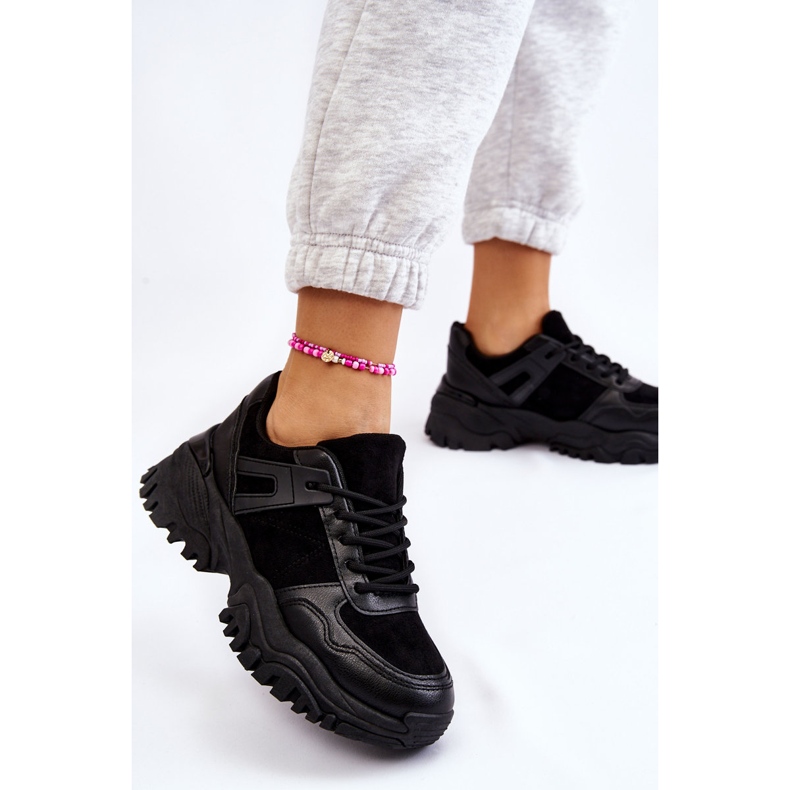 PG1 Pantofi sport la modă Pantofi sport negri Frezio negru 2