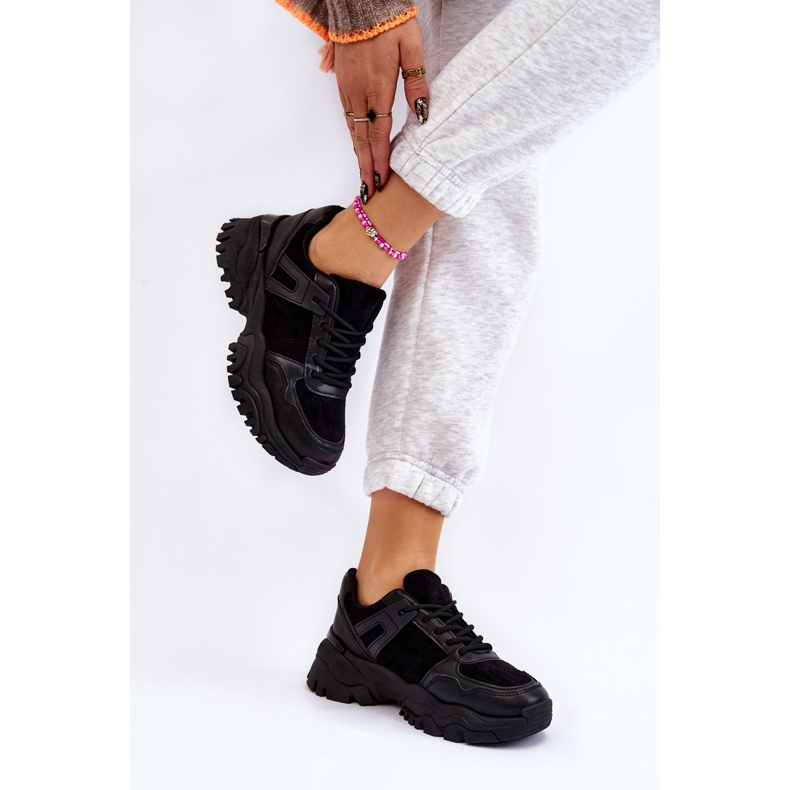 PG1 Pantofi sport la modă Pantofi sport negri Frezio negru 1