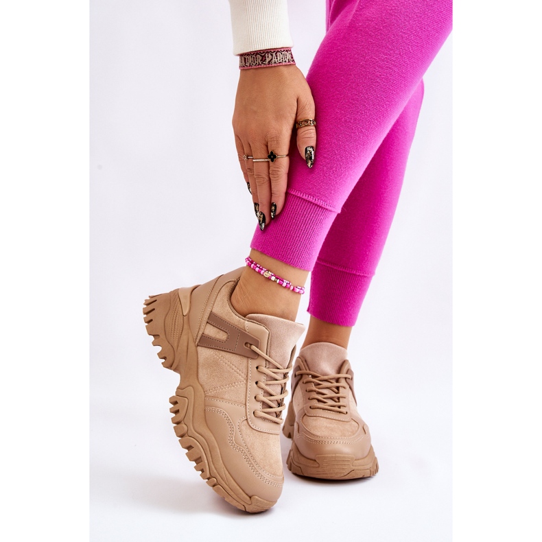 PG1 Pantofi sport la modă Pantofi Bej Frezio 1