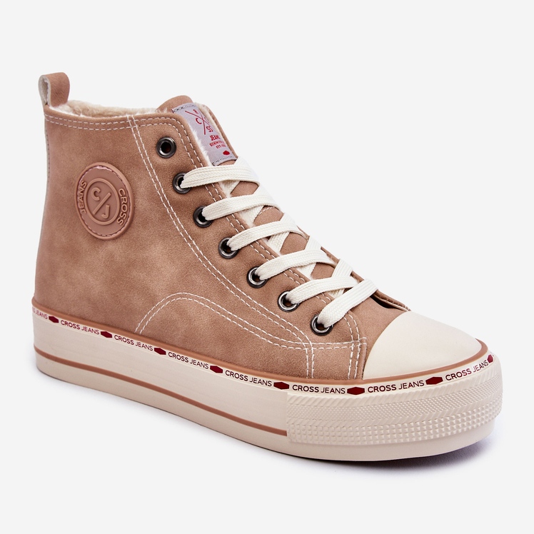 Cross Jeans Blugi High Cross de damă KK2R4045C Pantofi bej 1