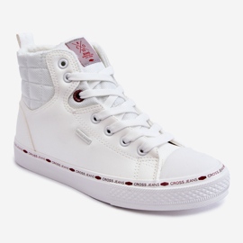 Pantofi de damă înalți Cross Jeans KK2R4060C Alb 8