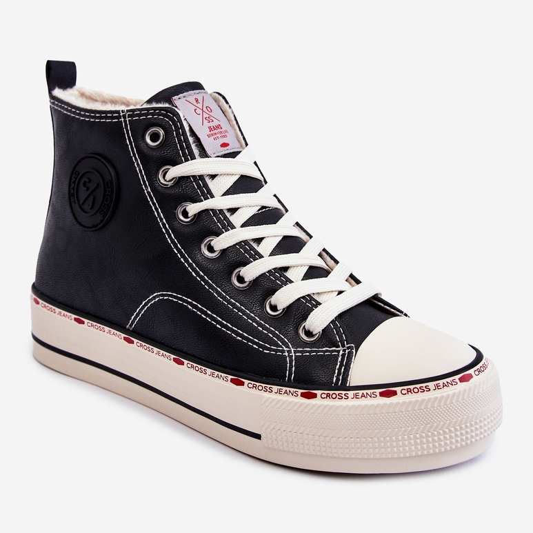 Pantofi de damă înalți Cross Jeans KK2R4042C Negru 1