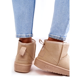 Cizme izolante de zăpadă damă Big Star KK274290 Bej 2