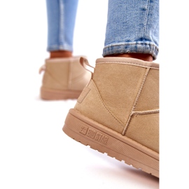 Cizme izolante de zăpadă damă Big Star KK274290 Bej 3