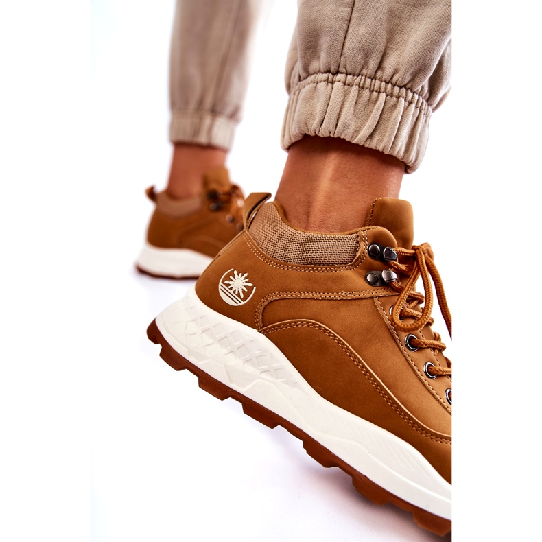 Cizme de trekking izolate pentru femei maro 3