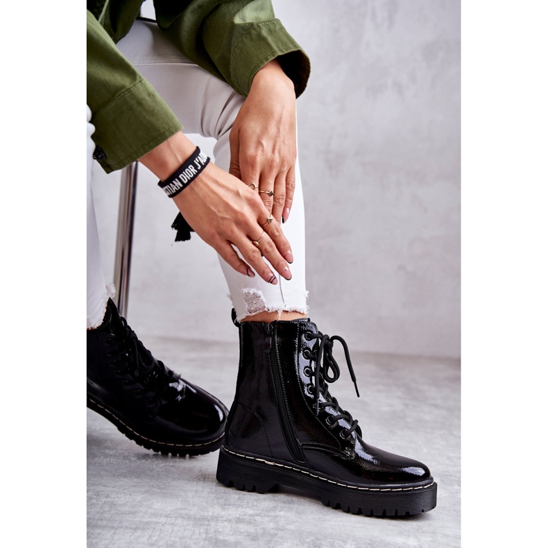 S.Barski Cizme de damă Negru Kognito 2