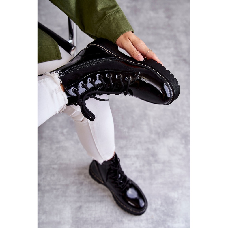 S.Barski Cizme de damă Negru Kognito 5