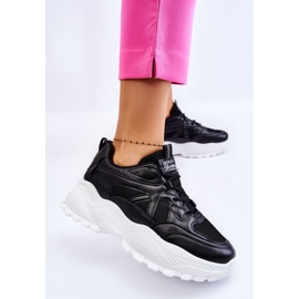 Pantofi clasici cu platforma Larec negru 3