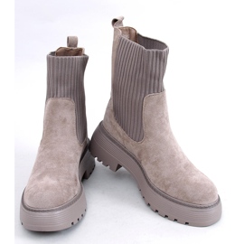 PA1 Botine elastice Winters Khaki gri 5