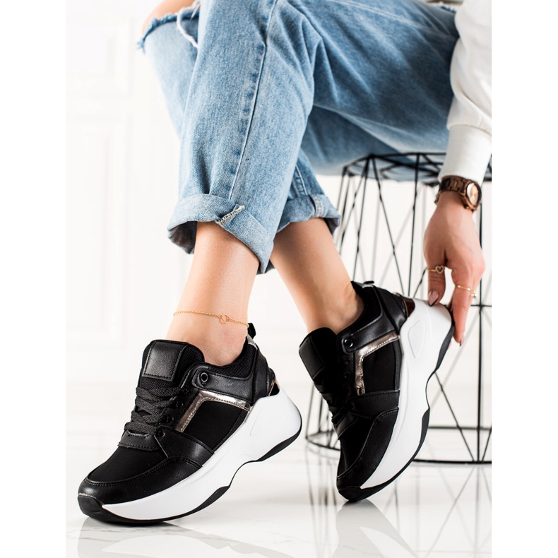 Diamantique Adidași negri negru 2