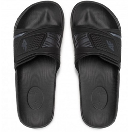 Papuci 4F M H4Z22KLM003BLANC ADIN negru 1