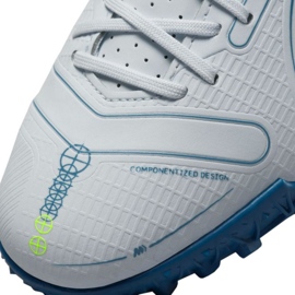 Pantofi de fotbal Nike Mercurial Vapor 14 Academy Tf Jr DJ2863 054 alb alb 3