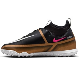 Pantofi Nike Jr. Phantom GT2 Club Qatar Dynamic Fit Tf DR6063 810 negru negru 1