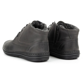 Polbut 339 cizme de iarnă pentru bărbați gri 4