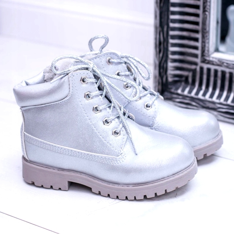 PA1 Cizme Dexter Trappers cu izolație argintie pentru copii 3 PA1 Cizme Dexter Trappers cu izolație argintie pentru copii 3