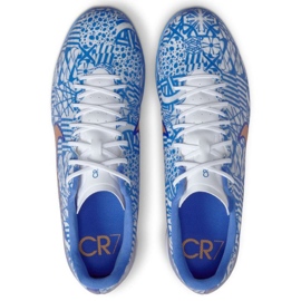 Pantofi de fotbal Nike Zoom Mercurial Vapor 15 Academy CR7 Ic M DQ5313 182 albastru albastru 2