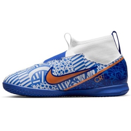 Pantofi de fotbal Nike Mercurial Zoom Superfly 9 Academy CR7 Ic Jr DQ5328 182 albastru albastru 1