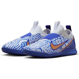 Pantofi de fotbal Nike Zoom Mercurial Vapor 15 Academy CR7 Ic Jr DV8189 182 albastru albastru 3