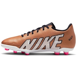 Ghete de fotbal Nike Mercurial Vapor 15 Club Qatar FG/MG Jr DR6048 810 maro de aur 1 Ghete de fotbal Nike Mercurial Vapor 15 Club Qatar FG/MG Jr DR6048 810 maro de aur 1