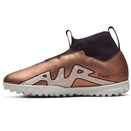 Pantofi de fotbal Nike Zoom Mercurial Superfly 9 Academy Qatar Tf Jr DR6053 810 auriu, maro de aur 1