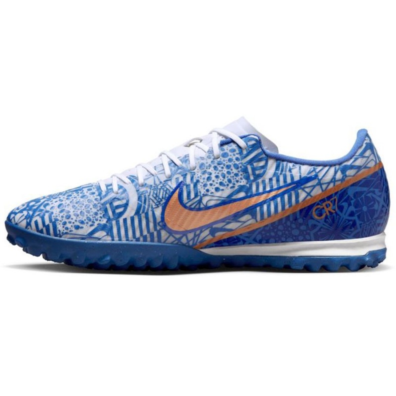 Pantofi de fotbal Nike Zoom Mercurial Vapor 15 Academy CR7 Tf M DQ5319 182 albastru albastru 1