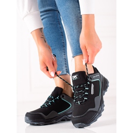 DK Pantofi de trekking negri negru 2