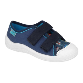Pantofi copii Befado 672X074 albastru 3