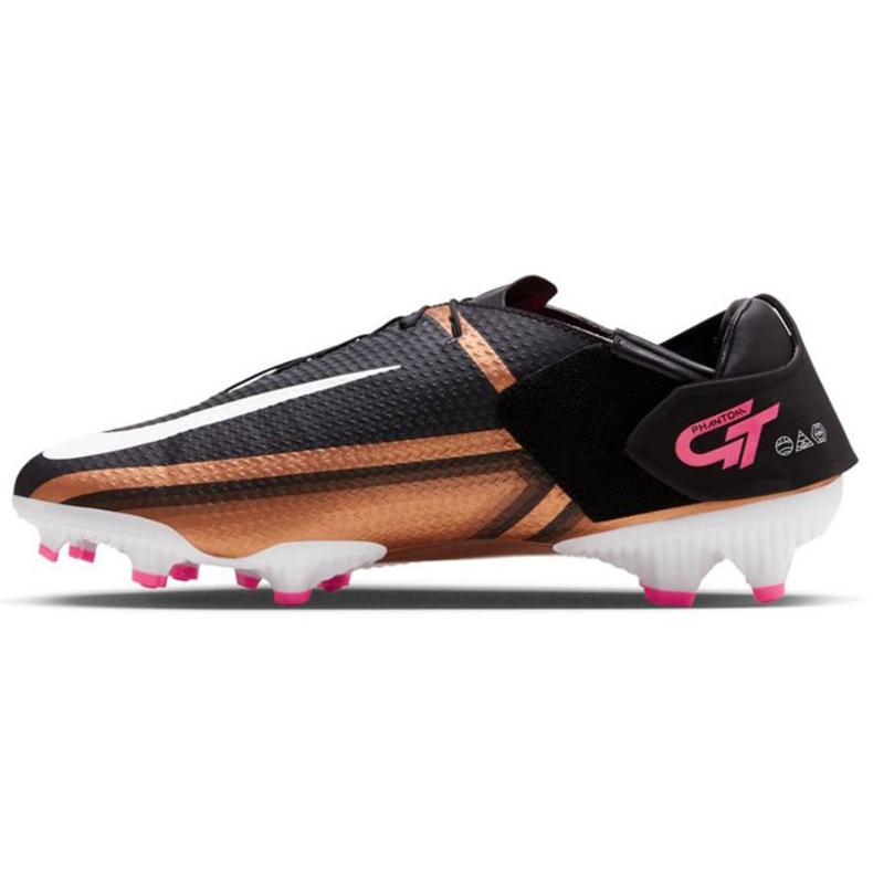 Pantofi de fotbal Nike Phantom GT2 Academy Qatar FlyEase Fit FG/MG M DR5962 810 maro, negru bej și maro 1 Pantofi de fotbal Nike Phantom GT2 Academy Qatar FlyEase Fit FG/MG M DR5962 810 maro, negru bej și maro 1