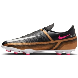 Pantofi de fotbal Nike Phantom GT2 Club Qatar FG/MG M DR5968 810 maro, negru bej și maro 1