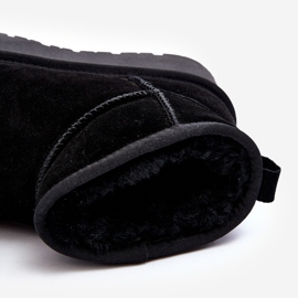 Cizme de zapada joase din piele intoarsa la moda Neagra Nucca negru 1 Cizme de zapada joase din piele intoarsa la moda Neagra Nucca negru 1